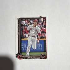 Topps 2025 Series 1 Tyler Stephenson Cincinnati Reds Base Set #31