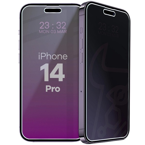 Sichtschutzglas FüR Iphone 14 Pro Bizon Blickschutz Schutzglas Hybridglas Glas-image