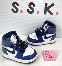 Jordan 1 Retro High OG Midnight Navy Toddler Size 3c