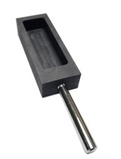 Gold Silver Graphite Ingot Mold Mould Crucible for Melting Casting Refining w...