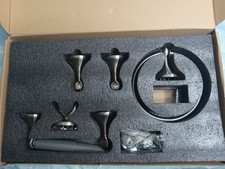 BGL Bathroom Accessory Set, Brushed Nickel 4 pc Set New