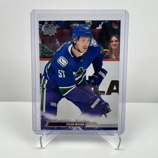 2022-23 Upper Deck Series 1 Hockey Tyler Myers #178 Vancouver Canucks NHL