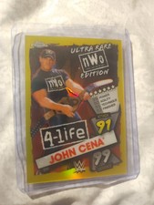 2021 Topps Chrome WWE Slam Attax #200 John Cena #68/99 Yellow