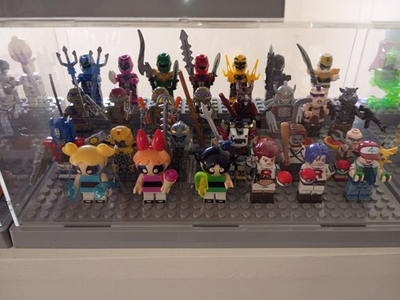 #ad #ad Power Puff Pokemon Ninja Turtle Power Ranger transformer Minifigures Collection $450.00