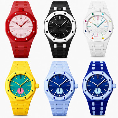 Bioceramic Case Band Mod Kit For Swatch X AP Royal Pop Pre Sale