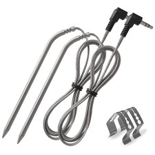 2 Pack High Temperature Meat Probe, Compatible with Camp Chef Wood Pellet Grills