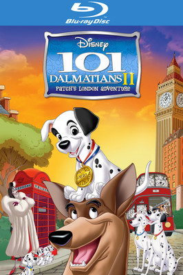 101 Dalmatians II Patch's London Adventure (Blu-ray, 2003) -Disc Only-