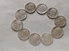 Lot of 10 90% Silver Roosevelt Dimes🔥 1946 1947 1948 PDS & 1949 D $1 Face 🔥#32