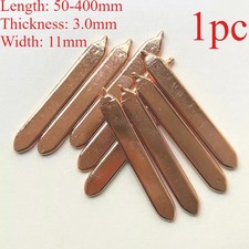 Heatsink 11x3mm length 50-400mm Copper Flat Heat Pipe for Cooling Laptop CPU GPU