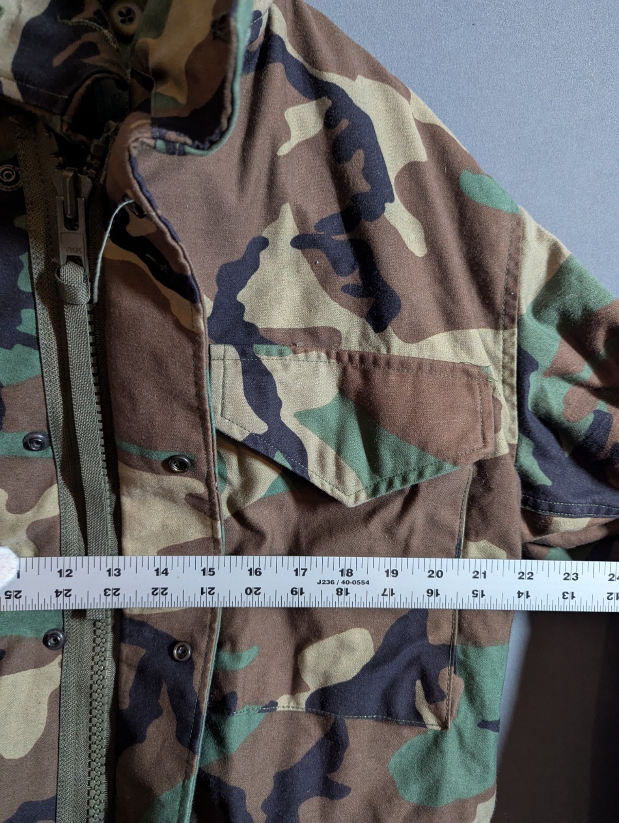 VTG M65 Field Jacket Medium Regular Woodland Camo… - image 15