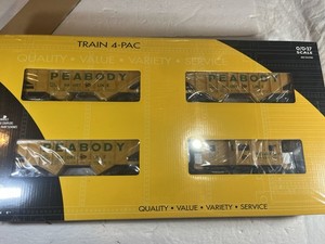 K-line/Lionel K622-8012A Peabody 4 Car Freight Set. NIB.