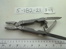 GERBER MULTI-PLIER 600 STAINLESS, BULL-NOSE PLIERS 39 W/SHEATH 44 OBO