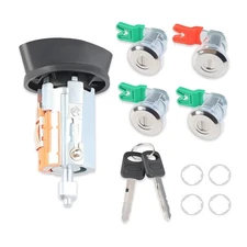Door Lock Cylinder Ignition Switch with Keys Compatible with Ford Econoline E...