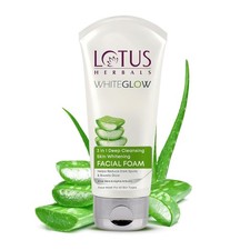 Lotus Herbals WhiteGlow Aloe Vera Glowing Skin Whitening Face Wash - 100g