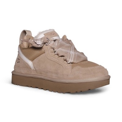 UGG LOWMEL SAND SUEDE TEXTILE SPORTTY SHOES WOMEN'S SNEAKERS SIZE