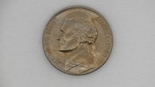 1949 P Jefferson Nickel Uncirculated BU Toned **Free Shipping**