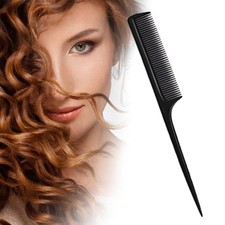 *.Farbgespannter Schwanzkamm -Kamm -Kamm -Clip -Design Hot~ R0K1 Salon Best E1U1