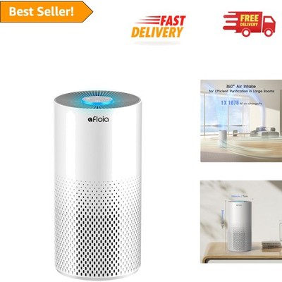Clean Air Solutions: 3-Stage Air Purifier for Bedrooms & Large Rooms (1076 Ft²)