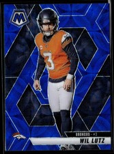 2025 Panini Mosaic #151 Wil Lutz Blue Scope