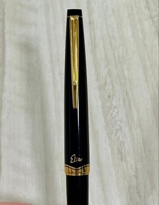 Pilot Elite 14k Gold Nib Fountain Pen Black Japan