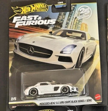 2026 HOT WHEELS PREMIUM FAST & FURIOUS 25YR (HNW46-956R) MERCEDES BENZ SLS AMG