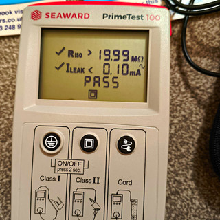 Seaward PrimeTest 100 5th Edition Tester Brand New Unused 2027 Calibrated Case