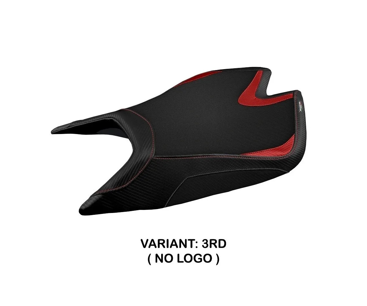 Seat saddle cover Leon Red (RD) TPZ Italia for APRILIA RSV4 2021 > 2023 0x