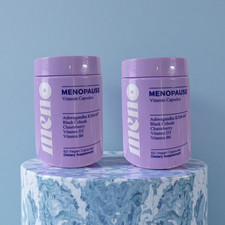 2 Pack O Positiv Meno Menopause Vitamins - 120 Vegan Capsules, Hot Flash Relief
