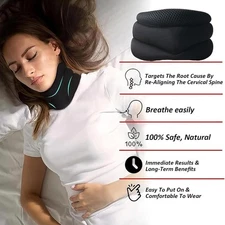 Vitavix Neck Support Pillow for Ergonomic Snoring Relief, Adjustable Cervical Al