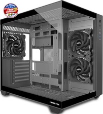 MUSETEX ATX PC Case, 3 x 120mm Fans Pre-Installed, 360MM RAD Support, 270  Full