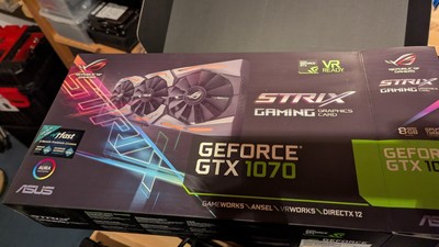 Asus NVidia GeForce GTX 1070 8GB  Graffikkarte