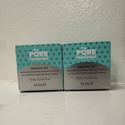 Benefit The Porefessional Smooth Sip Pore Moisturizer 10 mL 0.33 fl oz Set of 2