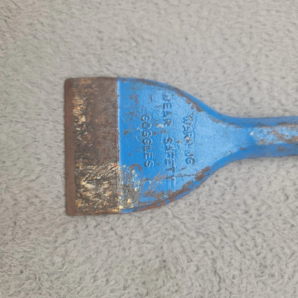 Cincel de piso de acero Dasco Pro, corte de 2-1/2" x 10", 472-0, HECHO EN EE. UU. Foto 2 de 4