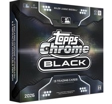 LOT of 8 2026 Topps Chrome Black Baseball ~ Hobby Box ~ Factory Sealed ~ PRESALE