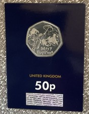 2025 Mary Poppins 50p Fifty Pence Coin Sealed Pack, BUNC, Brilliant Uncirculated - Available on eBay