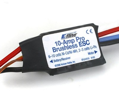 E-flite 10-Amp Pro Brushless ESC EFLA1010