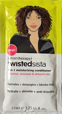 Image of Twisted Sista 2 In 1 Moisturising Conditioner, 51ml Sachet, Hydrates, Detangles