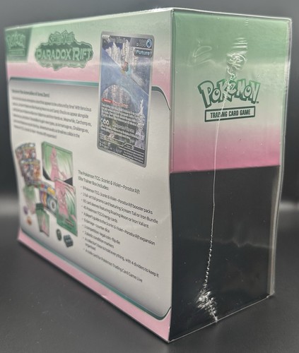 Pokemon TCG - Paradox Rift Iron Valiant Elite Trainer Box ETB Sealed (1) - Picture 6 of 8