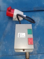 Motor Starter 415v AC CEF with Red Socket 50hz Machine Switchbox Hawker Siddeley