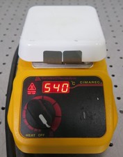 R200797 Barnstead Cimarec 0-540ºc Hot-Plate HP130915 / 4 1/2" x 4 1/2" Surface.
