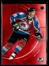2025-26 SP Game Used Red Joe Sakic Colorado Avalanche #107