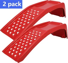 Heavy Duty Car Ramps Set 8000lbs Auto Ramp Solid Steel Ramps 36"Lx13"Wx 9”H