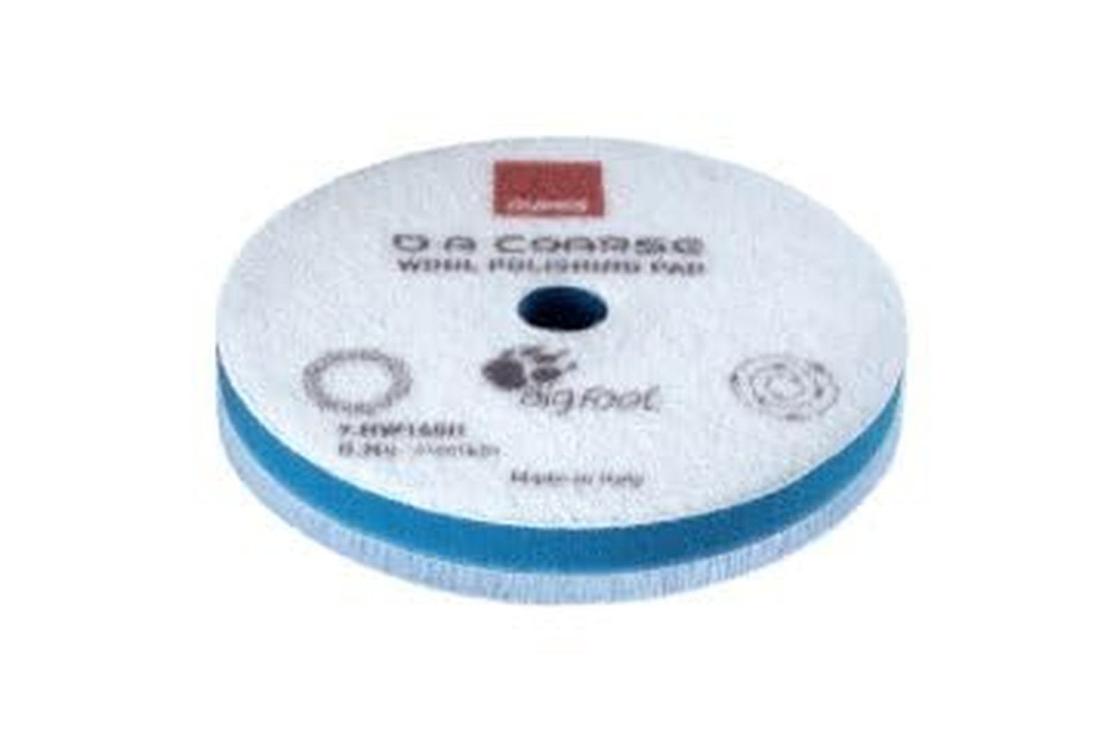 9.NW160H Blue Wool Polishing Pad, Precision Pro Coarse - Ø 160mm Single Pad