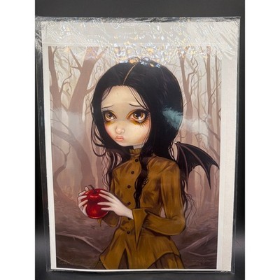 Jasmine Becket Griffith Autumn Is My Last Chance Hand Signed Print 8.5x11 Gothic