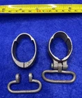 Civil War Enfield / Tower Rifle Barrel Bands/slings.  ALL MARKED WD AND OR ARROW