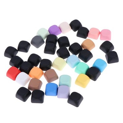 10/20 Stück PBT Keycap MOA Profil 1U nicht gravier ieren DIY Blank Key Cover
