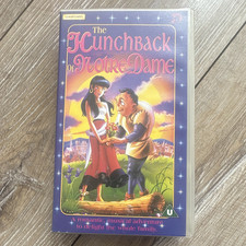 The Hunchback of Notre Dame VHS PAL Rental Edition U Rated (1996)