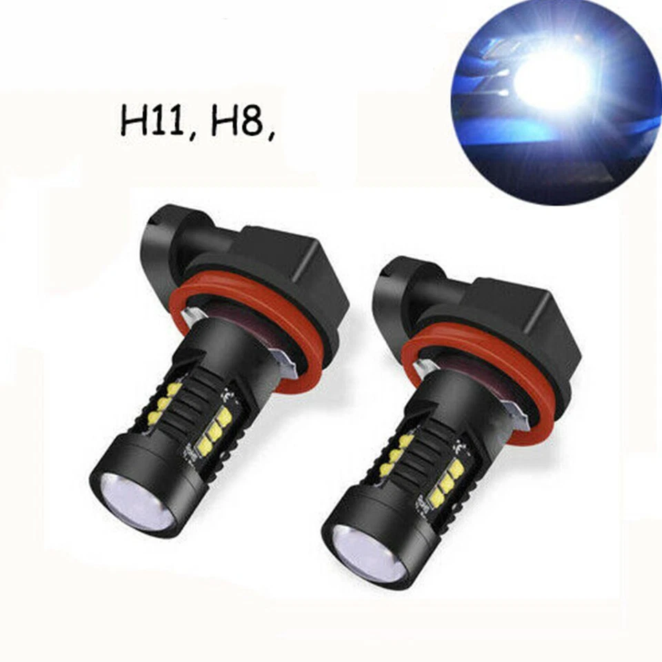 FOR Audi A4 Limousine Avant-CANBUS ERROR FREE H11 Fog headlamp LED Xenon - Image 4 of 4