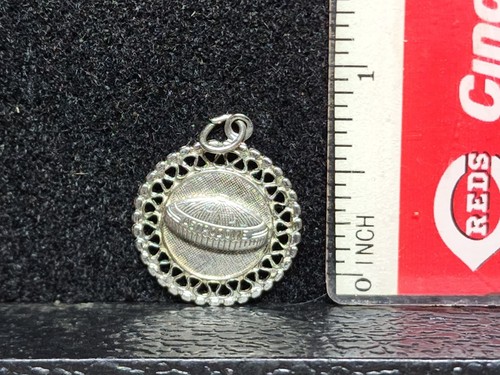Ciondolo/pendente vintage Astrodome Houston Astros argento sterling MLB baseball