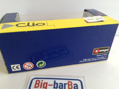 👏 🔥Lot vintage🚗 BBURAGO RENAULT CLIO SPECIAL EDITION 1/43 🔥👏 OCCASIONE🏅 - Foto 8 di 11